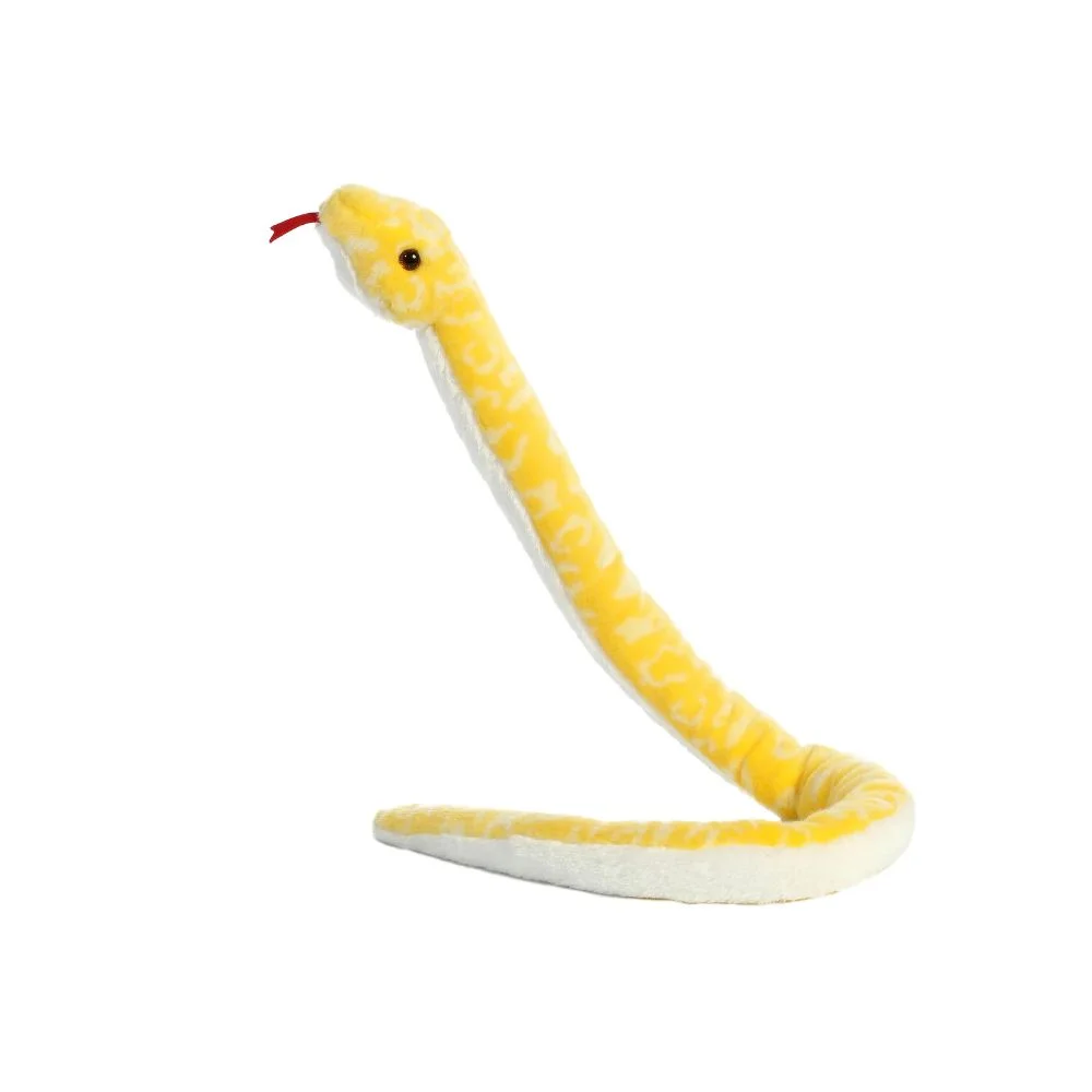 Peluche Serpiente Pitón Albina