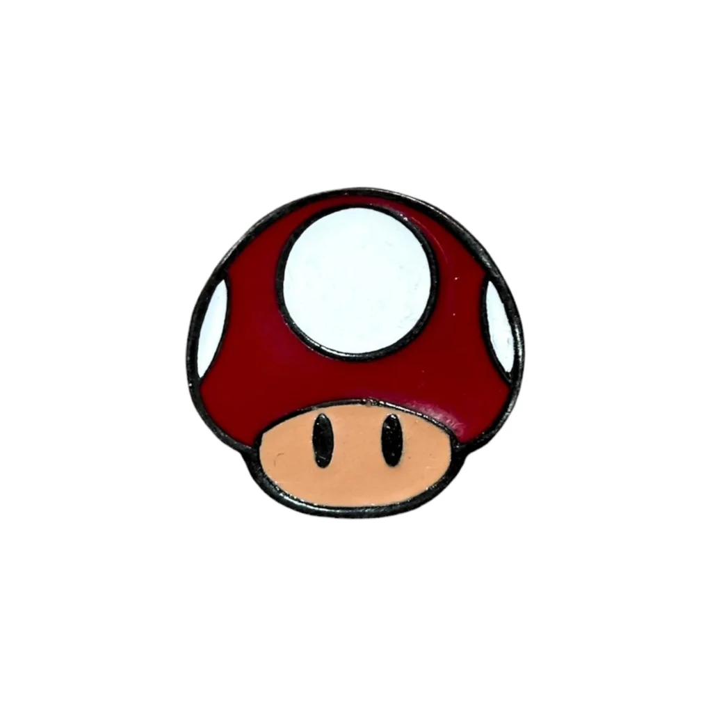 Pin: Hongo Rojo – Mario Bros