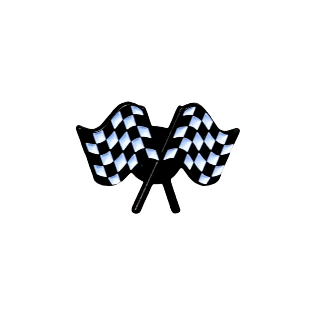 Pin: Bandera de Carreras