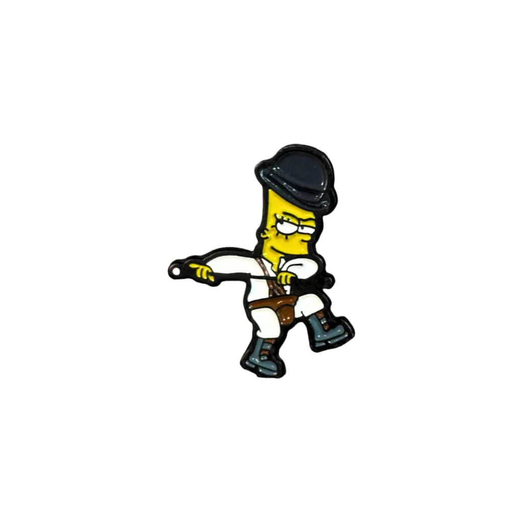 Pin: Bart Naranja Mecánica – Los Simpson