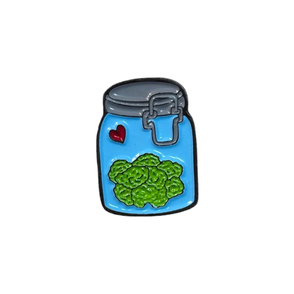 Pin: Frasco con Marihuana