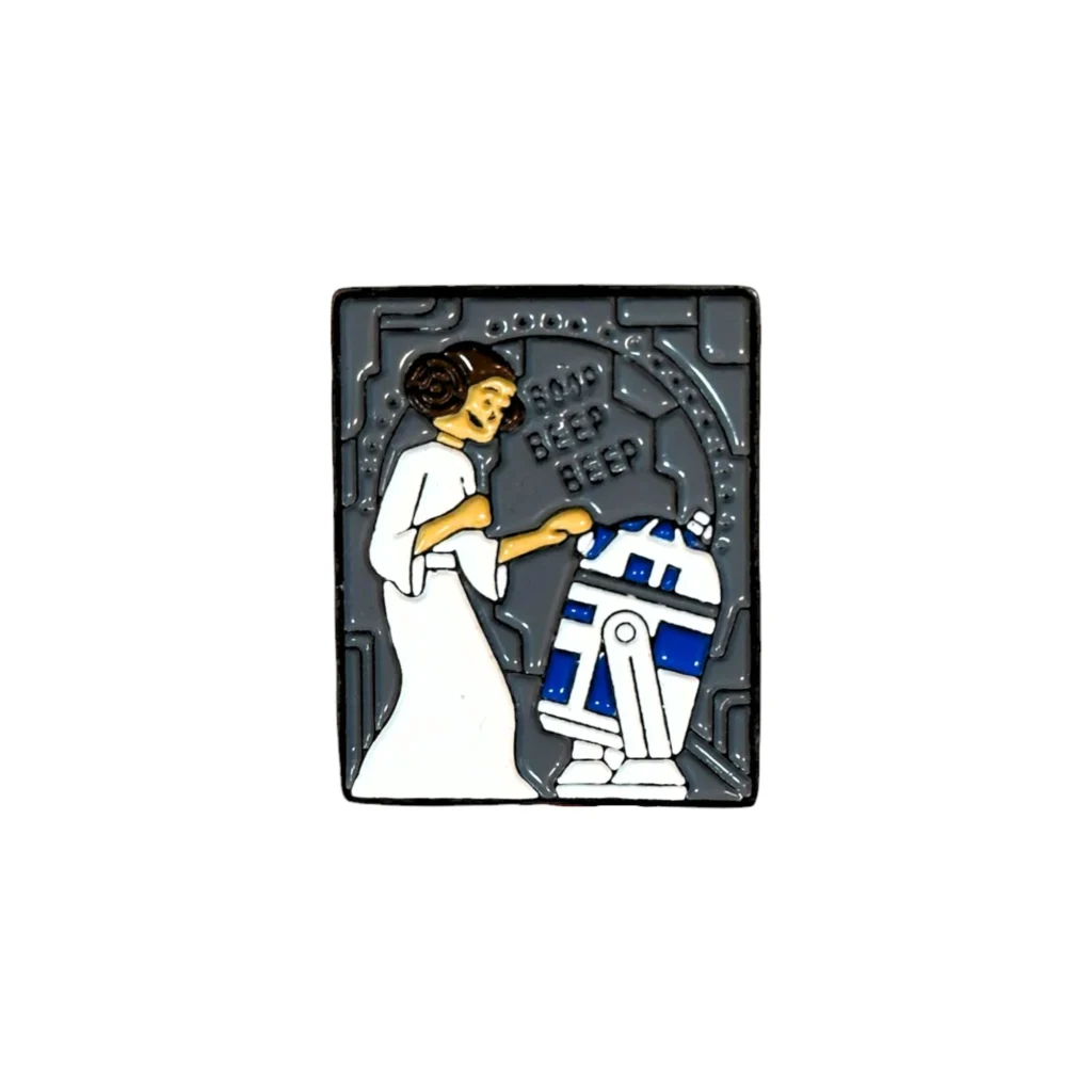 Pin: Leia y R2D2 – Star Wars
