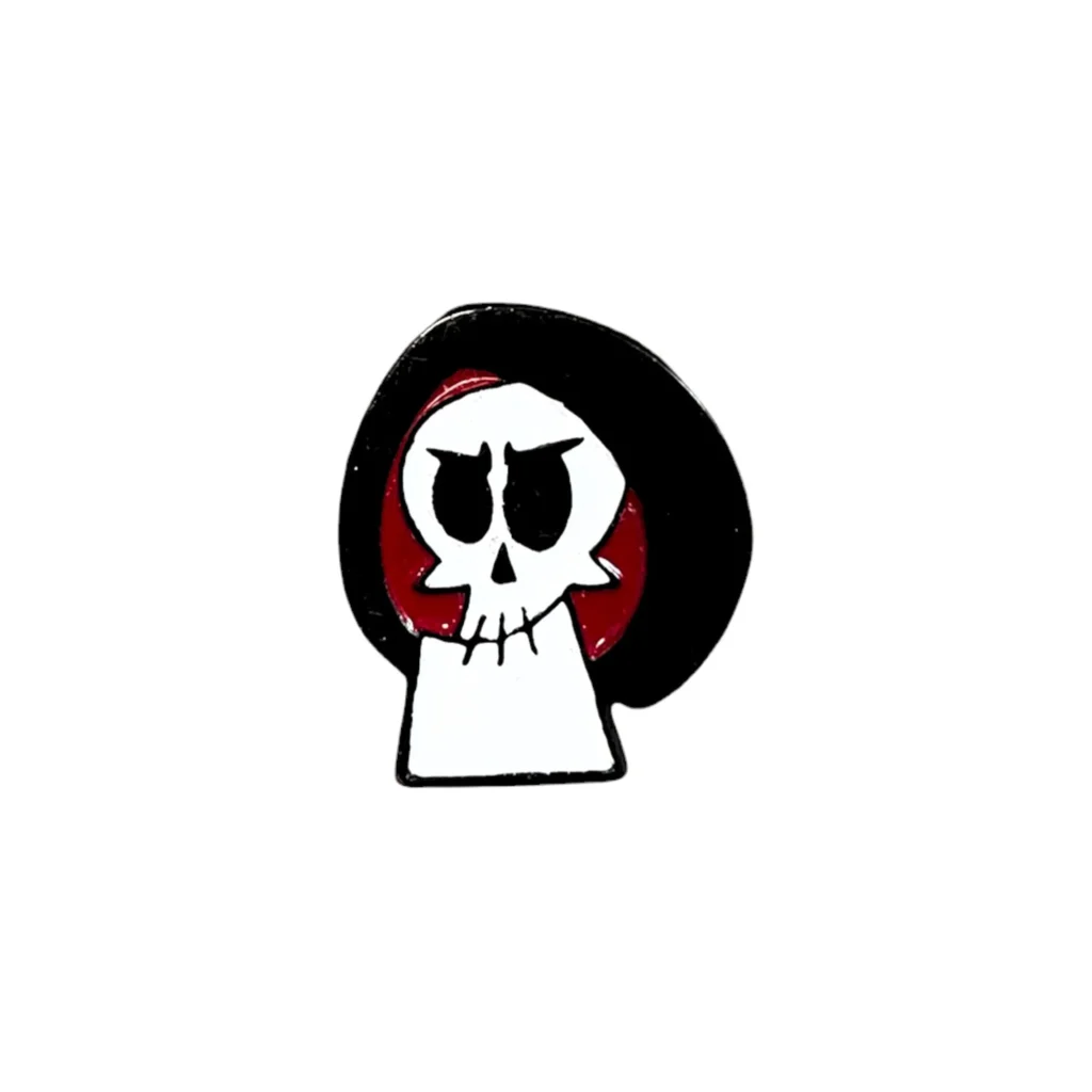 Pin: Puro Hueso Cara – Billy y Mandy