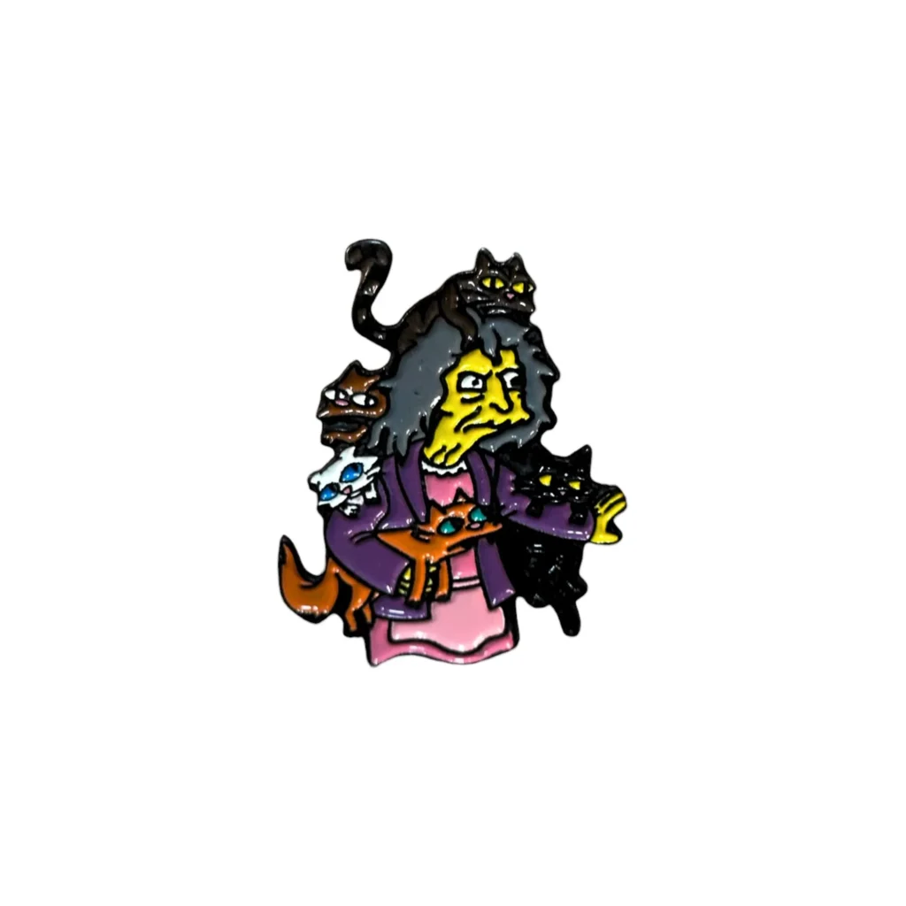 Pin: Eleanor Cat Lady – Los Simpson