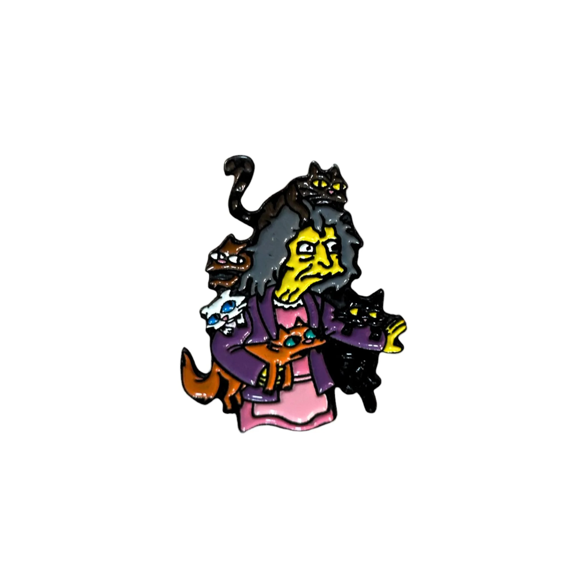 Pin: Eleanor Cat Lady – Los Simpson