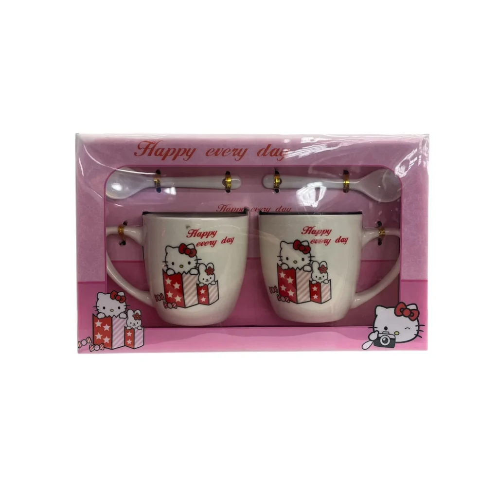 Tazas y Cucharas: Hello Kitty